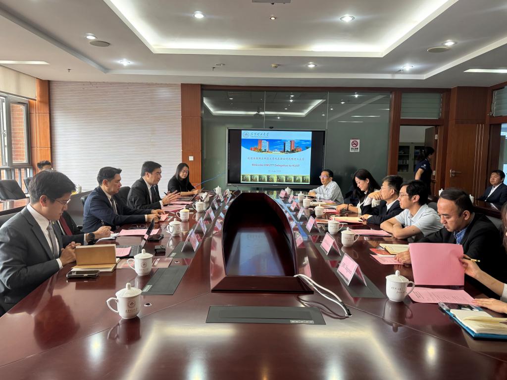 泰國國王科技大學代表團來訪 共繪教育科技發(fā)展新藍圖